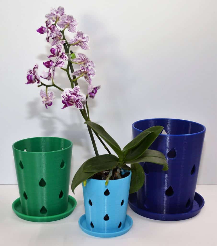 orchid pot with holes on side