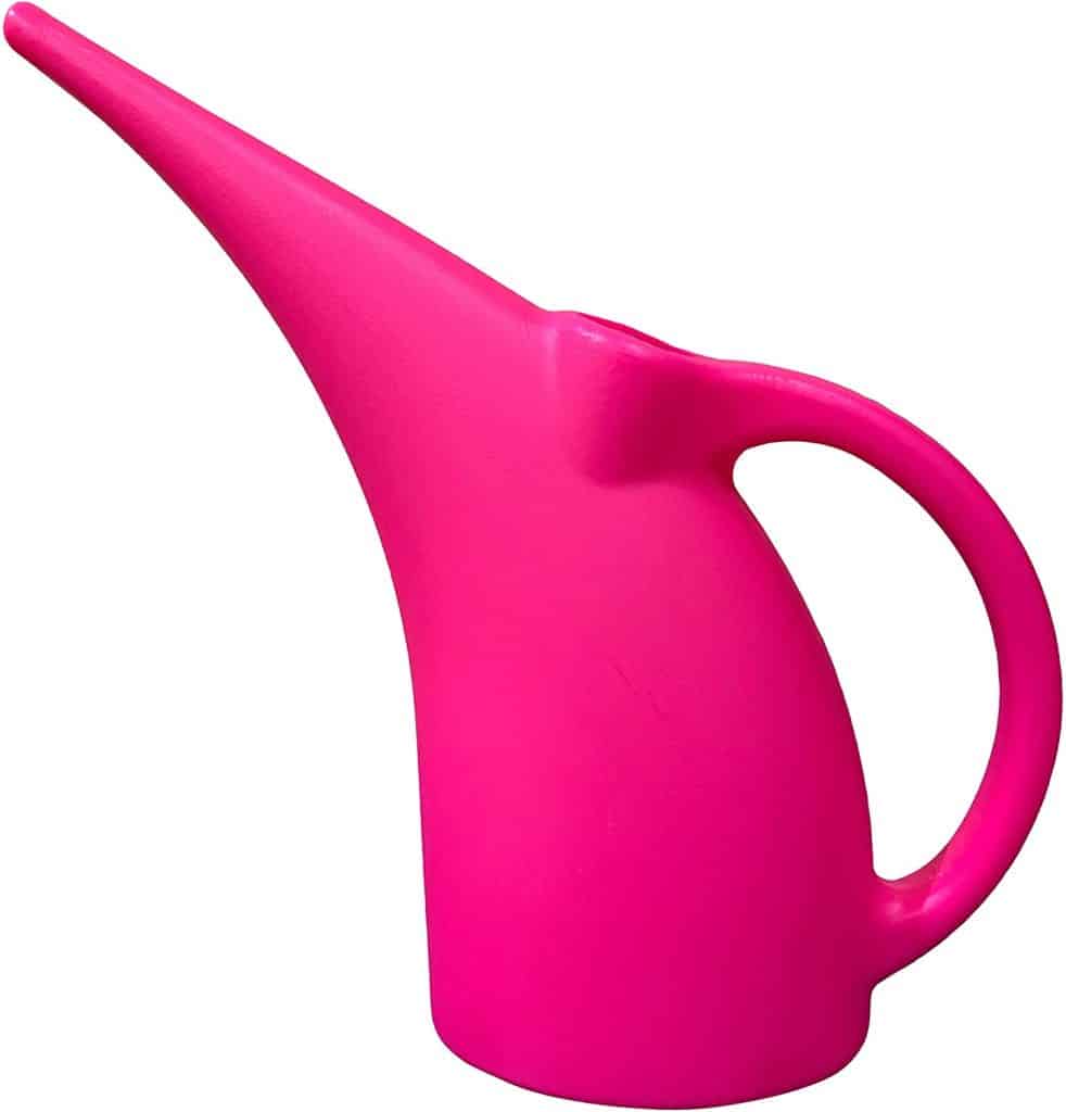 Green REPUGO Plant Watering Can 1.2L/40 oz Small Watering Can for Outdoor Indoor House Garden Plants Watering Can Candy Color Watering Pot Plastic Watering Can with Long Spout 